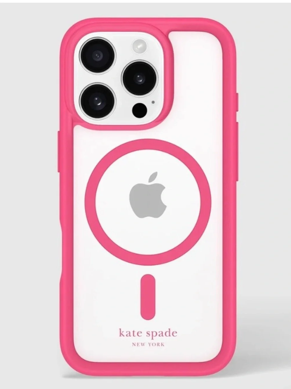 Kate Spade New York Pink Pom Pom iPhone 16 Pro Case - New in Box